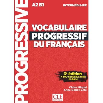 Vocabulaire progressif FLE intermédiaire 3ème édition