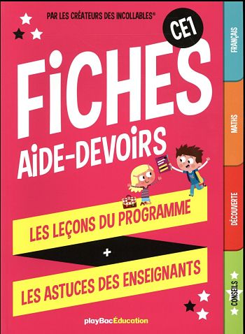 Fiches aide-devoirs CE1