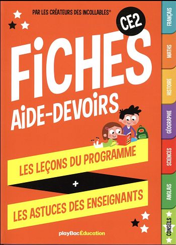 Fiches aide-devoirs CE2