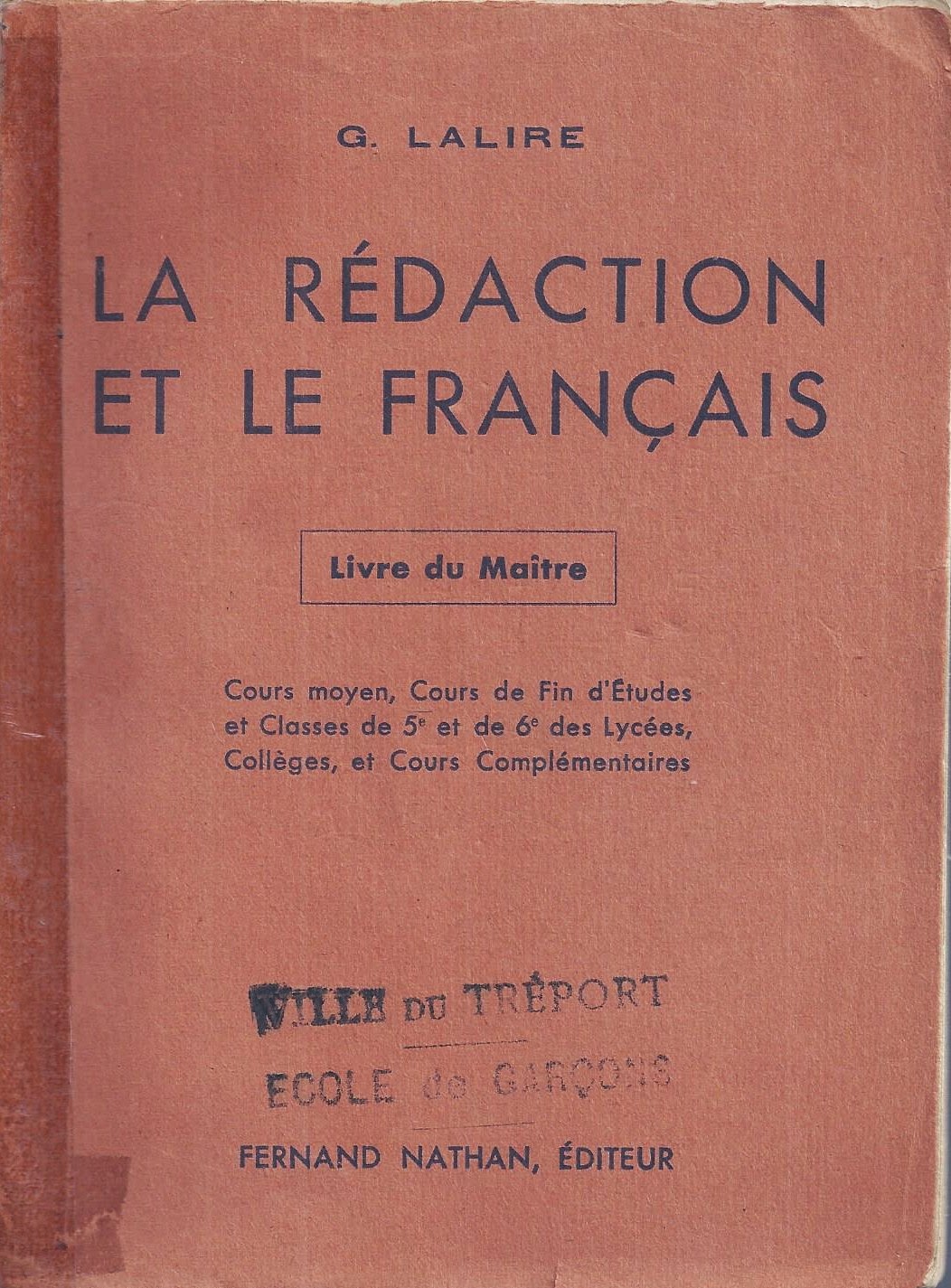 La Rédaction et le français