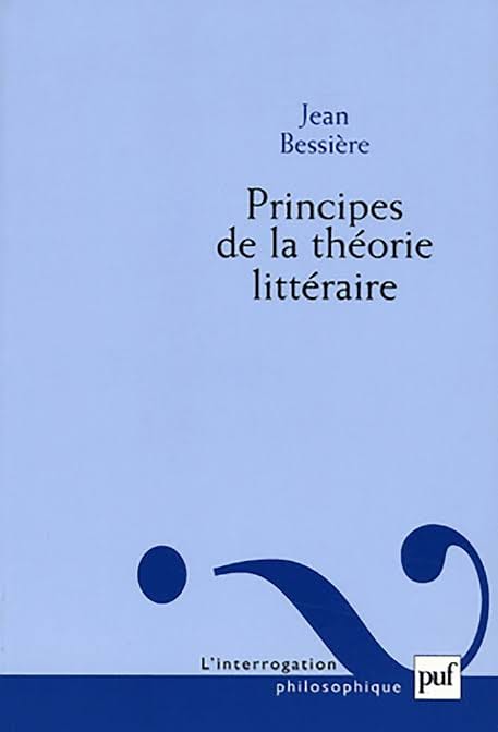 Principes de la théorie littéraire