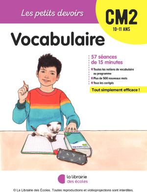 Vocabulaire. CM2