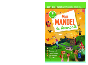 Mon manuel de français