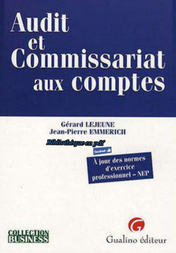 Audit et commissariat aux comptes